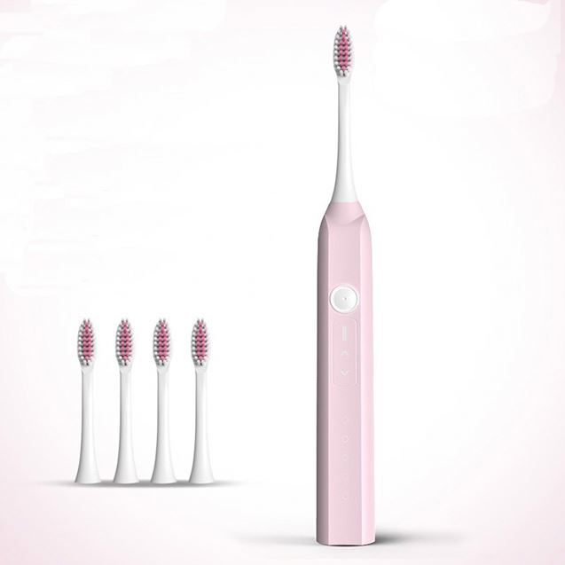 KY OEM hot sale sonic electric with 3 heads rechargeable electric toothbrush electric toothbrush kids vibrating toothbrush