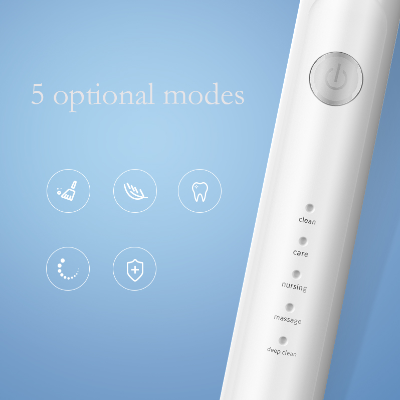 ML918 PRESSURE SENSOR sonic usb electric toothbrush