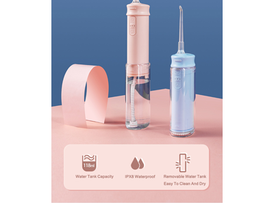 What does an oral irrigator do?