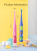 Ultrasonic Rechargeable Electric Toothbrush New power charger tooth brush kids