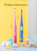 Cheap portable sonic ultrasonic toothbrush with 2 heads china toothbrush for kids Battery Adults