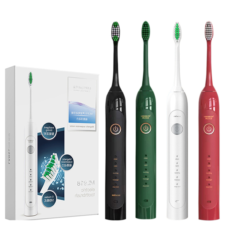 dental Sonic electric double headed toothbrush kit set kids travel toothbrush electric