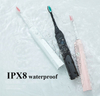 KY Best seller battery acoustic sonic vibration toothbrush led toothbrush hotel toothbrush